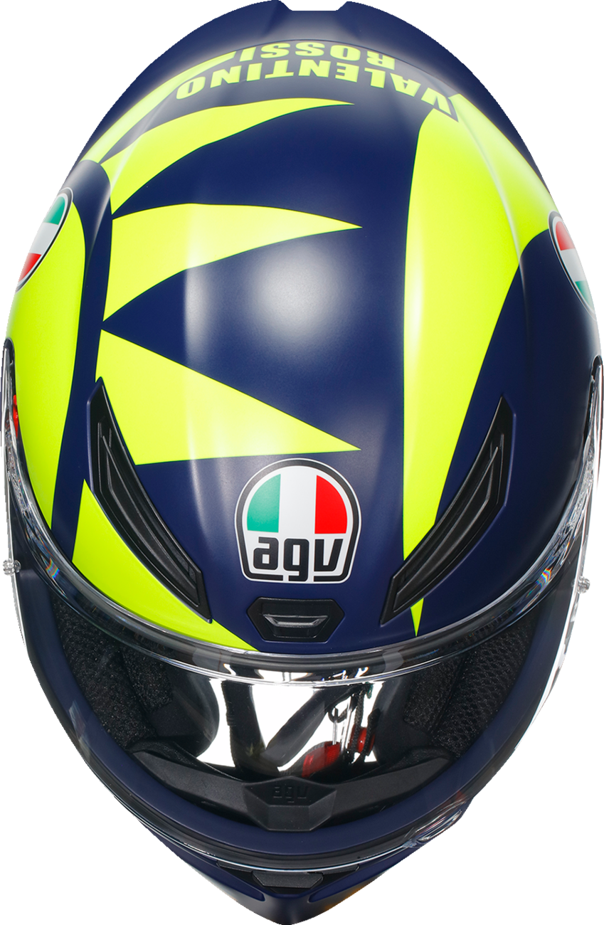 AGV K1 S Helmet - Soleluna 2018 - Large | Motorcycle Helmet with Ventilation, Micro-Opening Visor, and Pinlock Prepared for Sport and Street Use