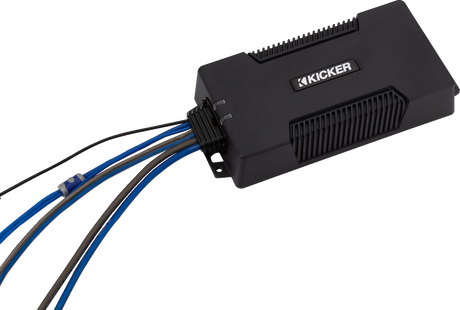 KICKER 600W Mono Subwoofer Amplifier (Part Number: 48PXA6001) - Waterproof Marine Grade Design, Compatible with Various Marine and Off-Road Vehicles