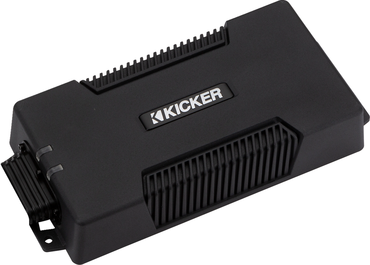 KICKER 48PXA4004 Full Range Amplifier - 4 x 100 Watts for Marine & Off-Road Vehicles