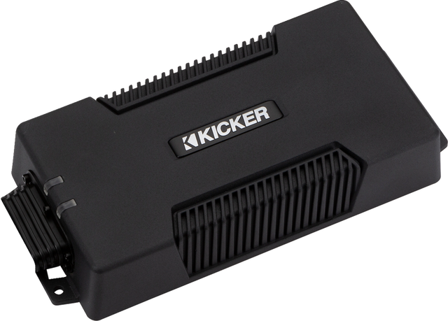 KICKER 48PXA4004 Full Range Amplifier - 4 x 100 Watts for Marine & Off-Road Vehicles
