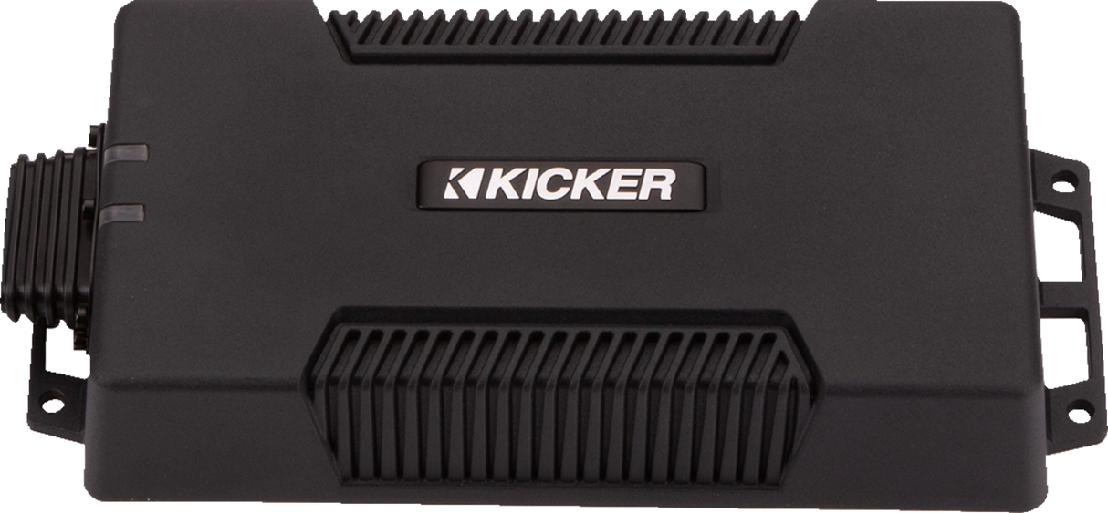 KICKER 48PXA3001 Waterproof Mono Subwoofer Amplifier — 300W, IP66/IP67 Rated for Marine and Off-Road Vehicles