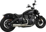 BASSANI XHAUST 2-into-1 Exhaust System - Stainless Steel 8H12SS