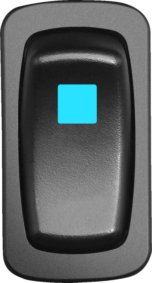 Moose Offroad GEN-CAR-B On/Off Blue Switch – Ideal for Off-Road Vehicles and Custom Dash Panels