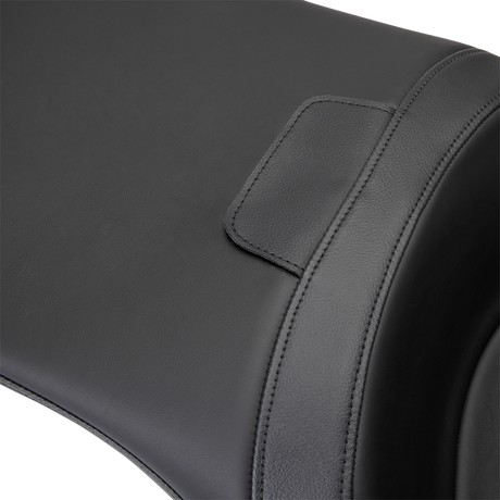 DRAG SPECIALTIES SEATS Freedom Seat in Solar Leather - Black for Harley FLH 2009-2023