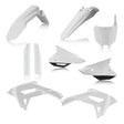 Acerbis Honda CRF250RX/CRF450RX/CRF450R-S Full Plastic Kit - White/Black | Fits 2021-2023 Models