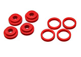 Energy Suspension 5.1102R Red Manual Transmission Shifter Stabilizer Bushings for Mitsubishi Eclipse (1995-2004)