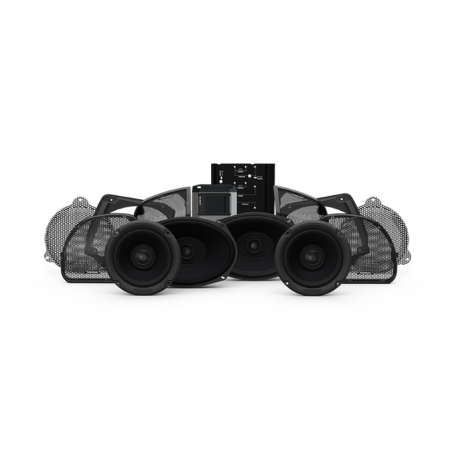 Rockford Fosgate HD14-STG3 Stage 3 Audio Kit for Harley-Davidson Road Glide and Street Glide 2014+