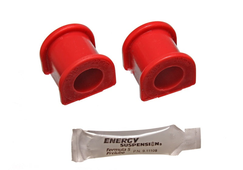 Energy Suspension 16.5121R Performance Polyurethane Front Sway Bar Bushings for 1997-2000 Honda Civic and CRX, 22mm Diameter