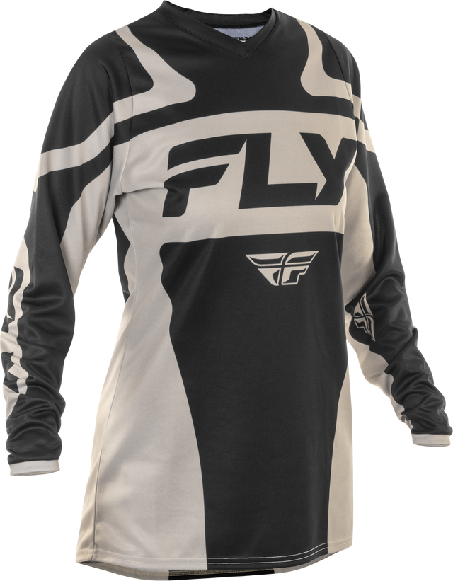 Fly Racing Women's F 16 Jersey Black/White X-Large for Offroad Motorcycle Riding