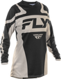 Fly Racing Women's F 16 Jersey Black/White X-Large for Offroad Motorcycle Riding