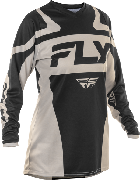 Fly Racing Women's F 16 Jersey Black/White Medium for Offroad Motorcycles