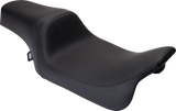 DRAG SPECIALTIES SEATS Predator 1Up Seat - Vinyl Black for Harley FLH 2008-2023