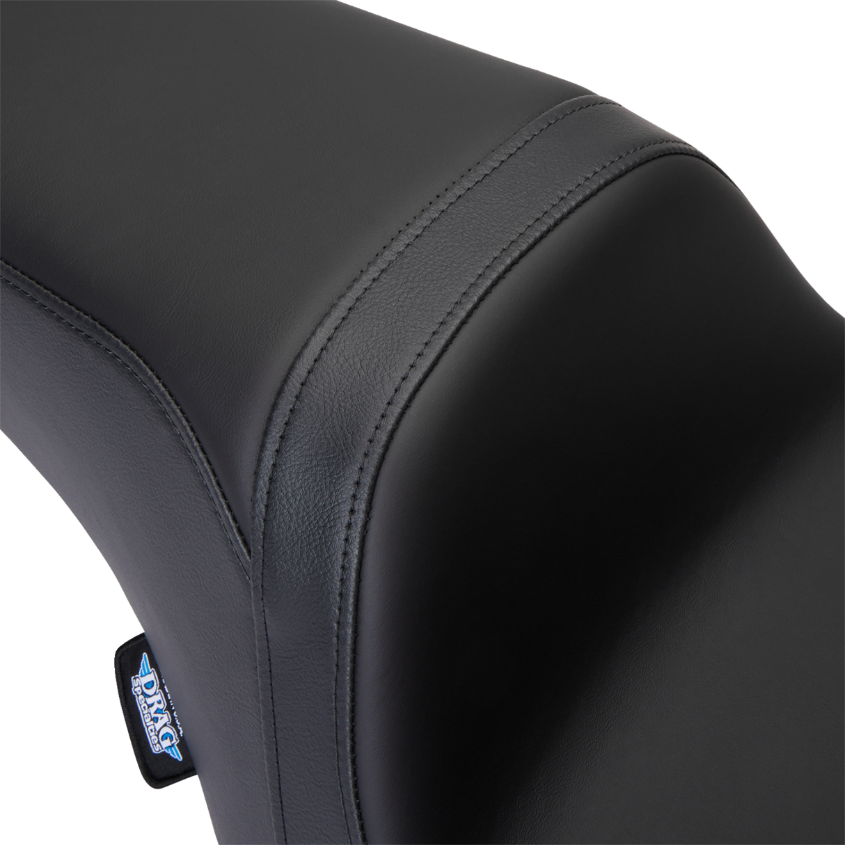 DRAG SPECIALTIES SEATS Predator 1Up Seat for Harley FLH 2008-2023, Solar Leather Black