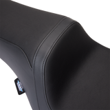 DRAG SPECIALTIES SEATS Predator 1Up Seat - Vinyl Black for Harley FLH 2008-2023