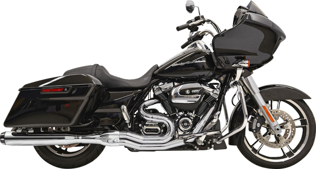 BASSANI XHAUST 2-into-1 Exhaust System - 49-State - Chrome 1F58RE