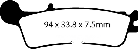 EBC Sintered "R" Brake Pads FA755R