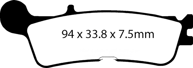 EBC Sintered "R" Brake Pads FA755R