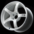 Advan TC4 17x8.0 +38 Wheel with Ring - Racing White Metallic Finish for Honda Accord, Mazda 6, Toyota Camry