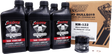 KLOTZ OIL Oil Change Kit - Indian Powerplus - 15W-60 KH-122