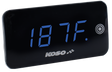KOSO Super Slim Touch Screen Volt & Temperature Gauge for Automotive Applications