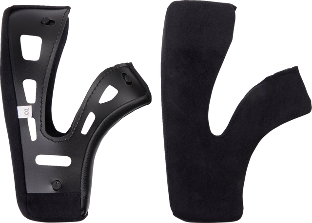 AGV X101 Cheek Pads - Black - Medium for AGV X101 Helmets, Model 20KIT77002001MD
