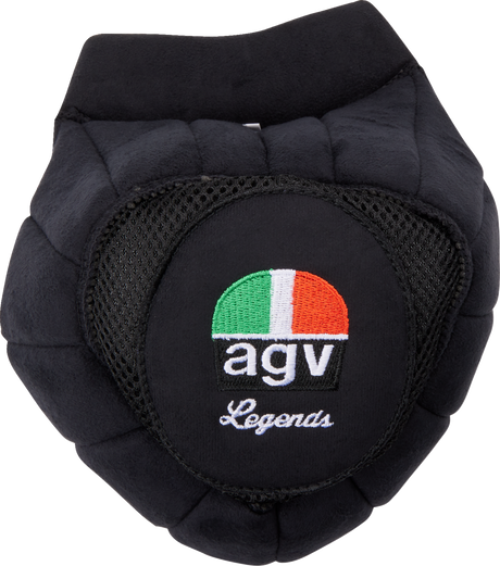 AGV X101 Helmet Liner - Black - Medium | Part Number 20KIT77003001MD