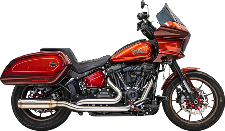 BASSANI XHAUST True Dual Performance Exhaust System with 4" Muffler - Stainless Steel 1S97SS