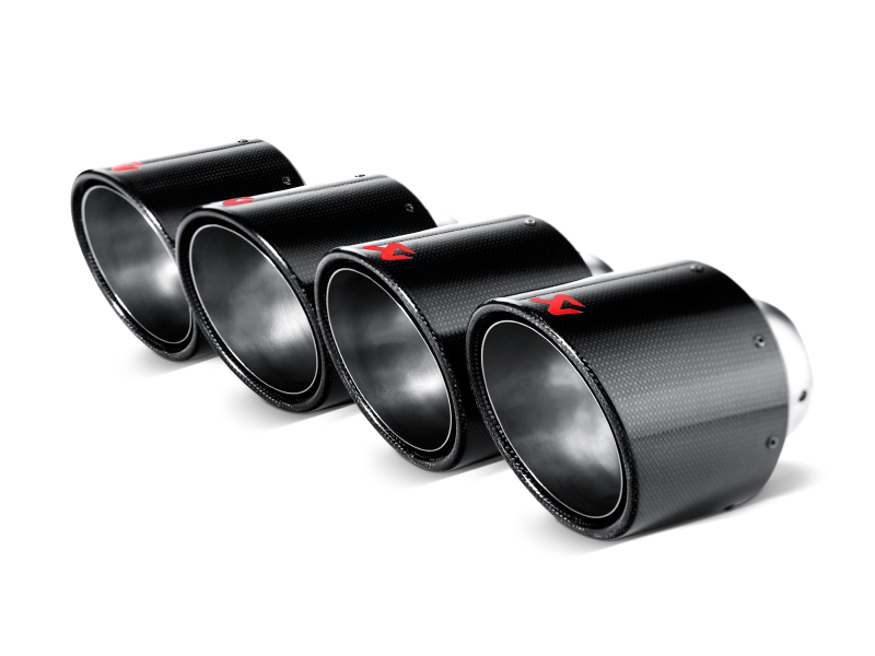 Akrapovic Carbon Tail Pipe Set for Chevrolet Corvette ZO6/ZR1 (C6) 2006-2013