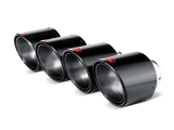 Akrapovic Carbon Tail Pipe Set for Chevrolet Corvette ZO6/ZR1 (C6) 2006-2013