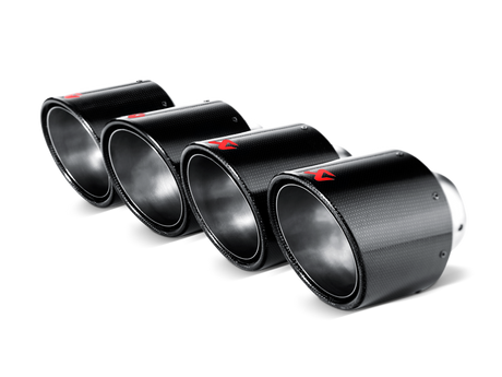Akrapovic Carbon Tail Pipe Set for Chevrolet Corvette ZO6/ZR1 (C6) 2006-2013
