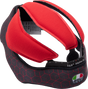 AGV Pista GP RR Helmet Liner - Black/Red - Large | Part Number 20KIT60303001LG