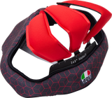 AGV Pista GP RR Helmet Liner - Black/Red Small - Part 2018500055606S for AGV Motorcycle Helmets
