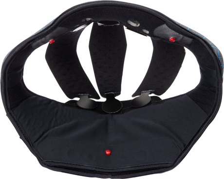 AGV Pista GP RR Liner - Gray/Cyan for Motorcycle Helmets - Part 201850005523GM