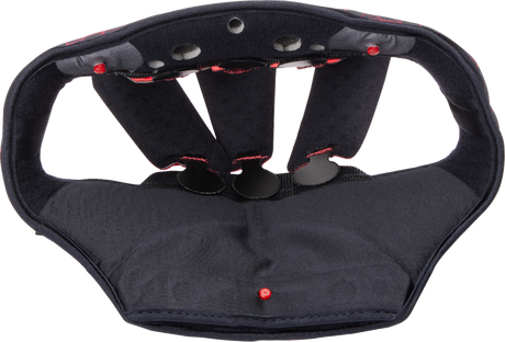 AGV Pista GP RR Liner for Motorcycle Helmets - Black/Red, Size 2XL - Part #20185000556062X