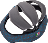 AGV Pista GP RR Liner - Gray/Cyan for AGV Helmets (Part #201850005523GXL)