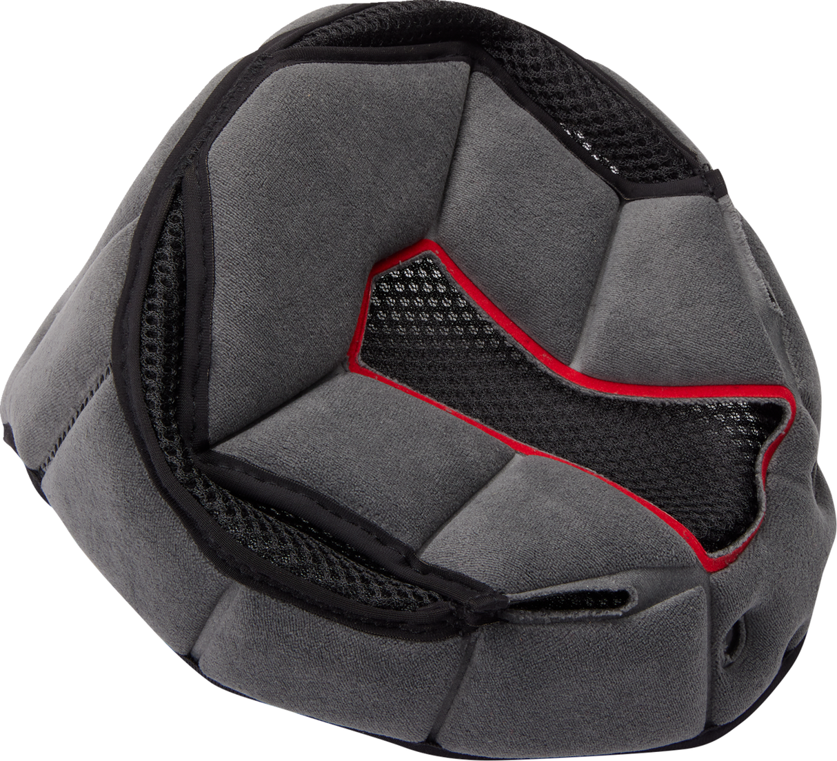 AGV K6/K6 S Helmet Replacement Liner - Black/Gray, Medium - Fits AGV K6 and K6 S Motorcycle Helmets