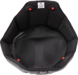 AGV K6/K6 S Replacement Liner - Black/Gray, XS - Fits AGV Helmets