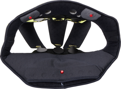 AGV Pista GP RR Liner - Gray/Yellow Replacement Crown Pad for AGV Pista GP RR Helmets