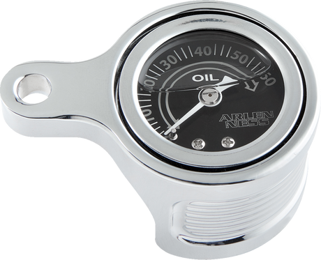 ARLEN NESS Oil Pressure Gauge - Method® - Chrome 610-102