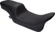 Drag Specialties Seats Predator 2-Up Seat for FLH/FLTR 2008-2024 with Vinyl Cover and Smooth Design