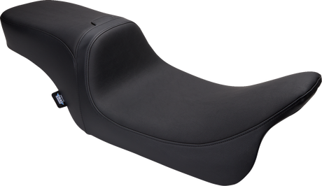 Drag Specialties Seats Predator 2-Up Seat for FLH/FLTR 2008-2024 with Vinyl Cover and Smooth Design