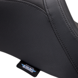 Drag Specialties Seats Predator 2-Up Seat for FLH/FLTR 2008-2024 with Vinyl Cover and Smooth Design