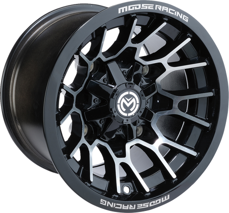 MOOSE OFFROAD Wheel - 24X - Front/Rear - Black - 14x7 - 4/110 - 5+2 24147110GBMF54