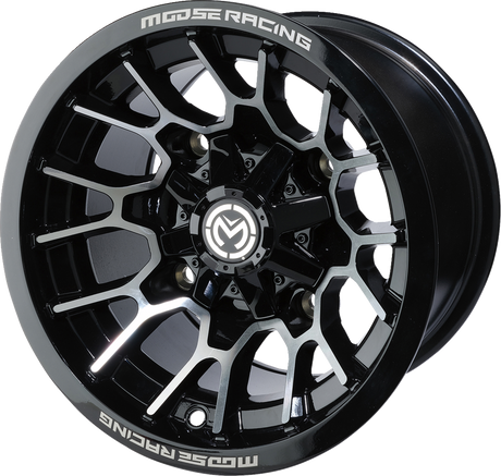 MOOSE OFFROAD Wheel - 24X - Front/Rear - Black - 15x7 - 4/136 - 5+2 24157136GBMF54