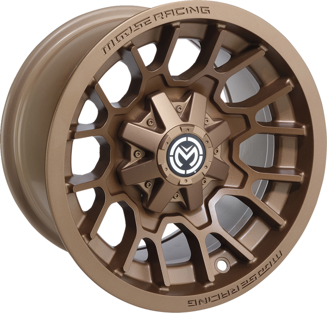 MOOSE OFFROAD Wheel - 24X - Rear - Bronze - 12x8 - 4/156 - 4+4 24MO128156BZ4