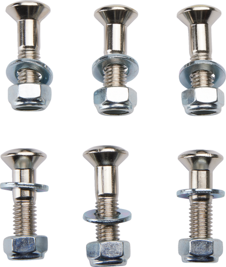MOOSE OFFROAD Bolts with Nuts/Washers - Sprocket - M8 x 34 mm - 6 Pack - Yamaha O39-6478