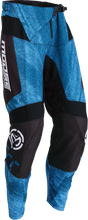 MOOSE Offroad Qualifier® Pants - Blue/Black with Pre-Curved Leg for ATV, UTV, and Dirt Bike Riders - US 46, Part No. 2901-10842