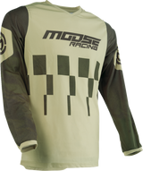 Moose Offroad Qualifier® Jersey - Green/Tan Medium - Compatible with Jeep, Toyota, Ford, and more