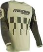 Moose Offroad Qualifier® Jersey - Green/Tan Medium - Compatible with Jeep, Toyota, Ford, and more