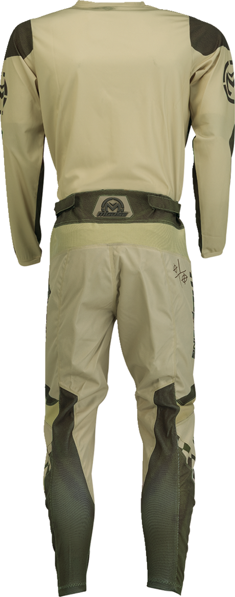 Moose Offroad Qualifier® Jersey - Green/Tan Medium - Compatible with Jeep, Toyota, Ford, and more